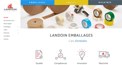 Desktop Screenshot of landoin.fr