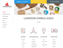 Tablet Screenshot of landoin.fr